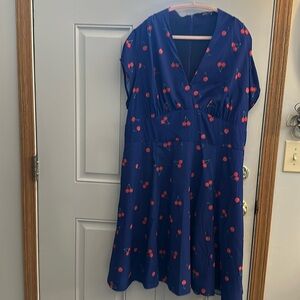 NWOT eShakti size 20W v-neck dress